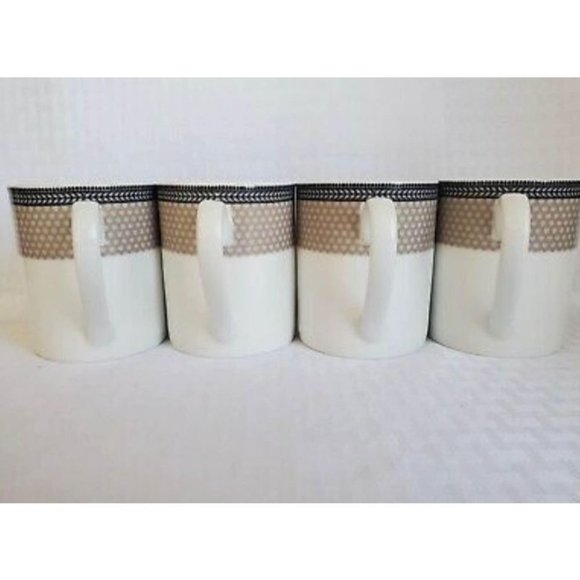 Spode Other - 4 Spode Portmeririon Vintage Chic Coffee Mugs 12 O